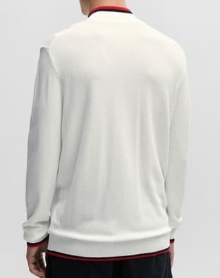 HUGO BOSS ジップネック ニットセーター