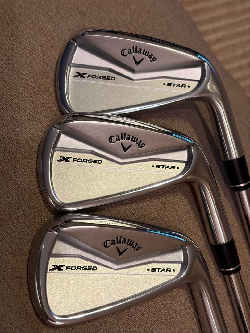 ラウンド未使用 Xフォージド スター ５番からPW MODUS105S