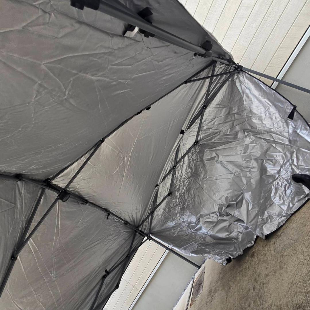 ABCCANOPY タープテント 2m×2m 1回使用 持ち運びケース付き