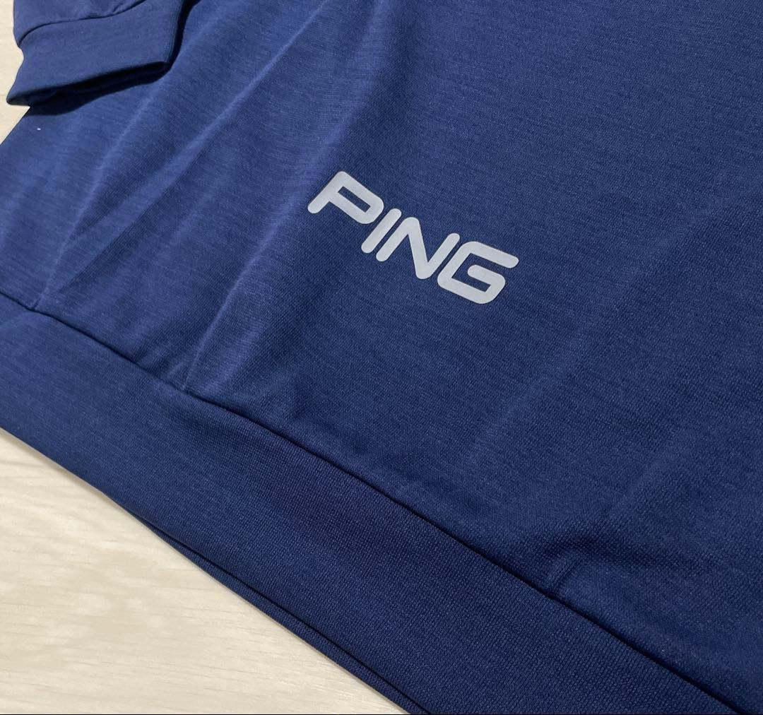 taku PING 全方向ストレッチ ハイゲージ ハーフジップ シャツ