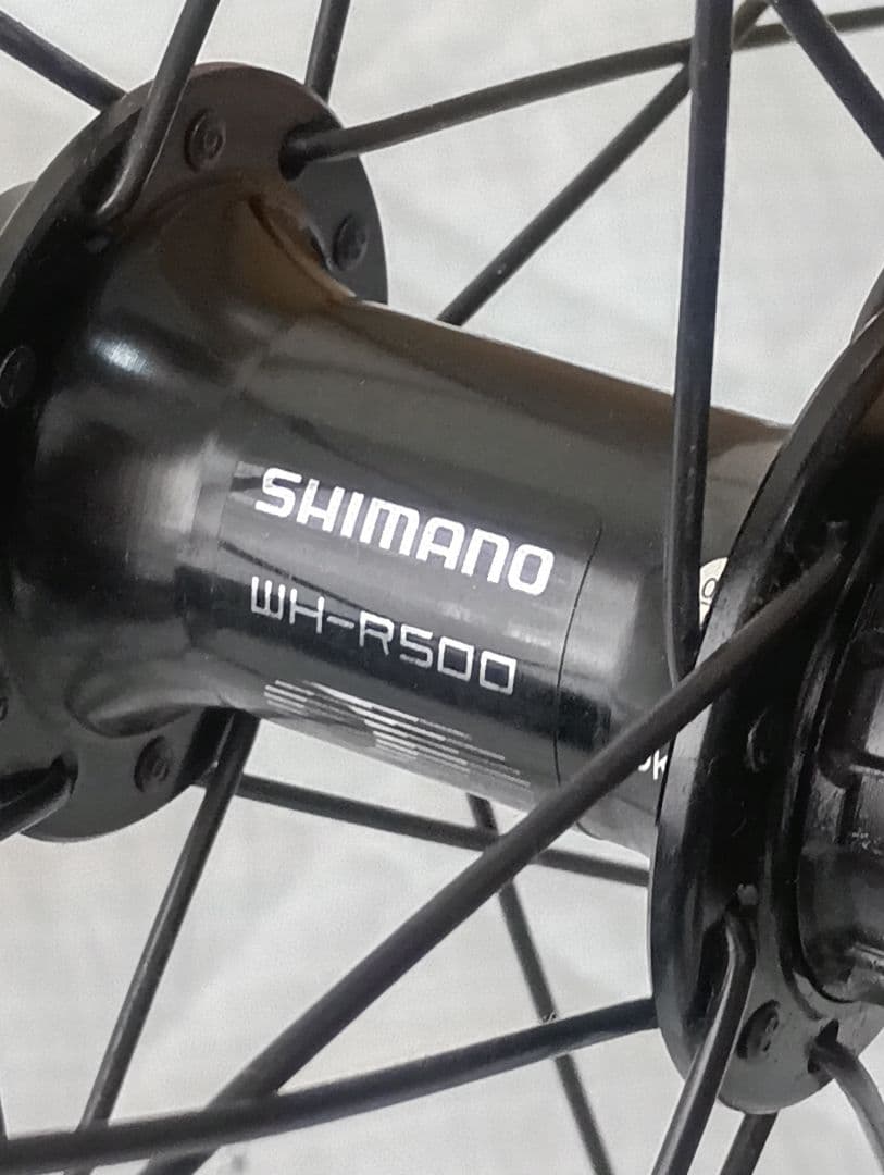 【12月15日まで】シマノ WH-R500 完組リアホイール 収納バッグ付き
