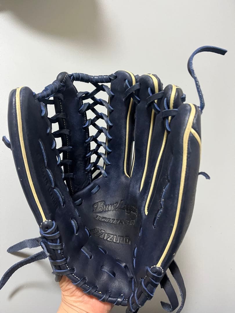ミズノ Buw League イチローモデル 軟式 外野手用グローブ 美品