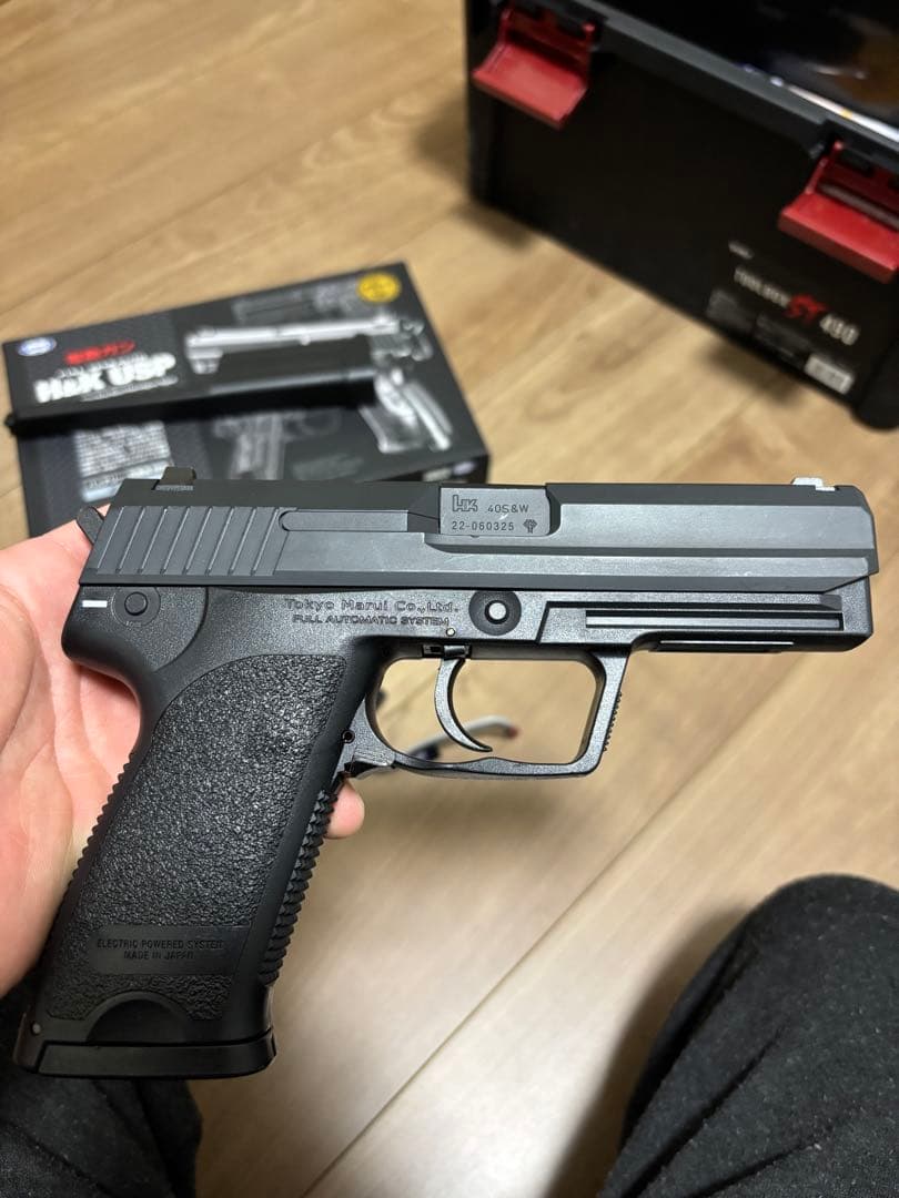 H&K USP エアソフト電動ハンドガン フルセット