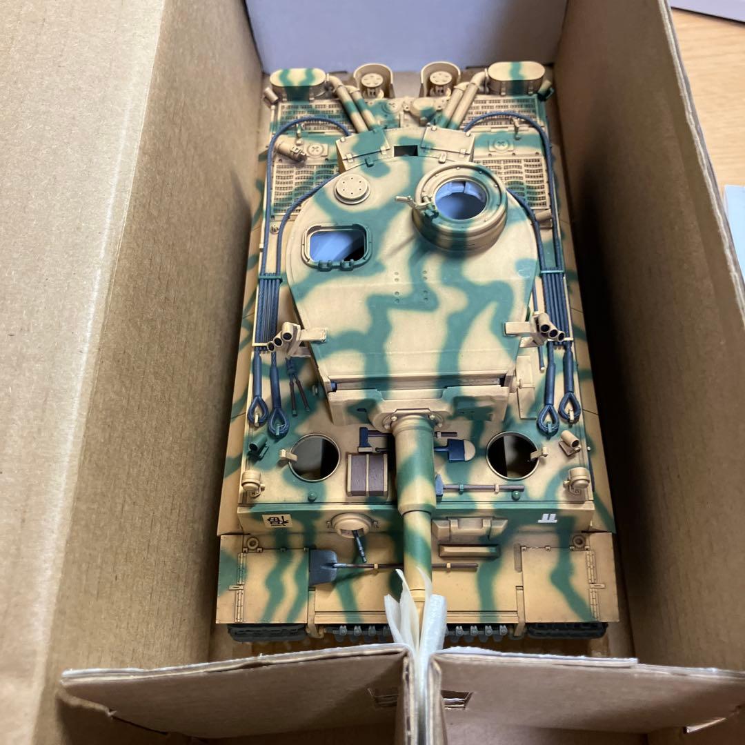 タミヤ ドイツ重戦車タイガーⅠ初期生産型 完成品 1/35 マスターワークコレク