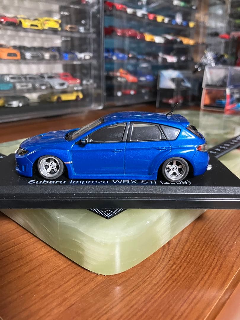 インプレッサWRXSTI カスタム　1/43 美品　ノレブ