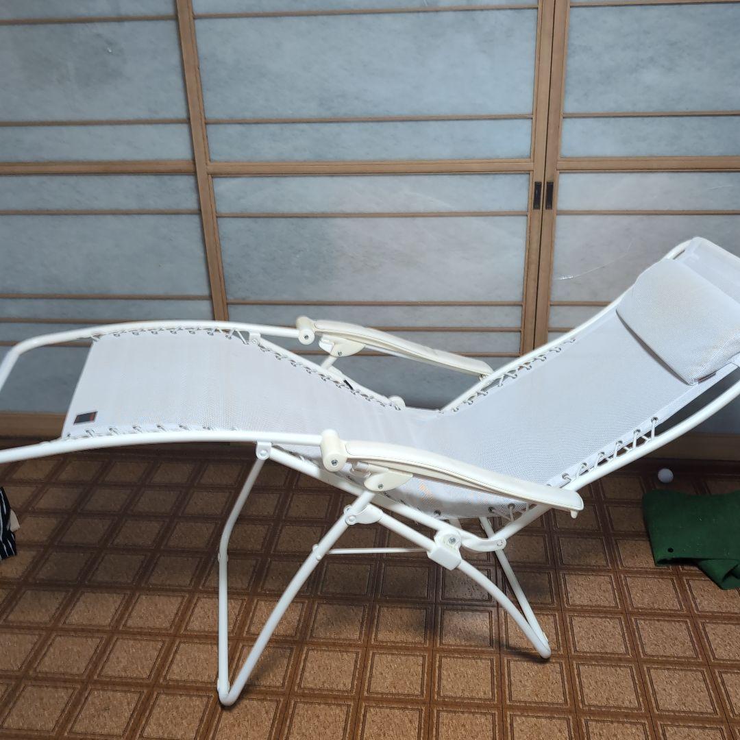 Lafuma 折りたたみ式アウトドアチェア ホワイト
