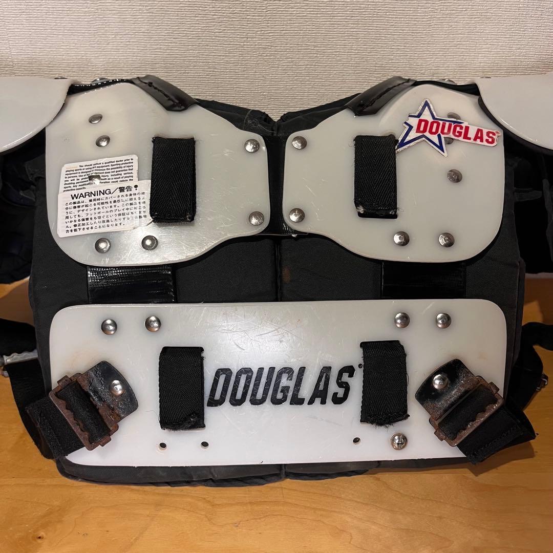 ※値下げ対応可能【美品】DOUGLAS QBK XS ショルダーパッド ホワイト