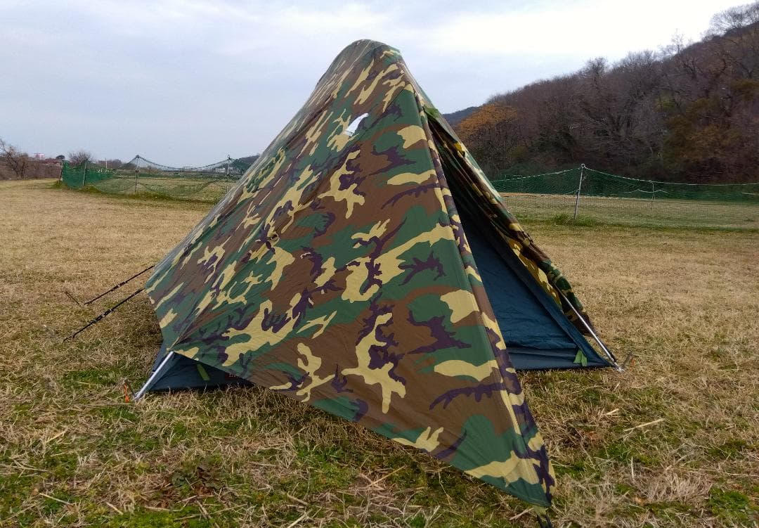 モンベル☆ムーンライト3型テント用カモフライシートmont-bell☆ゆるキャン