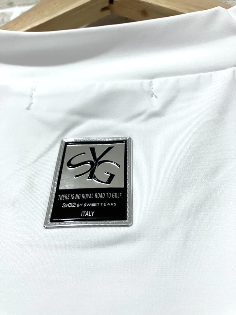 【早い者勝ち✨】新品 SY32 メンズ モックネック XL ホワイト系 白