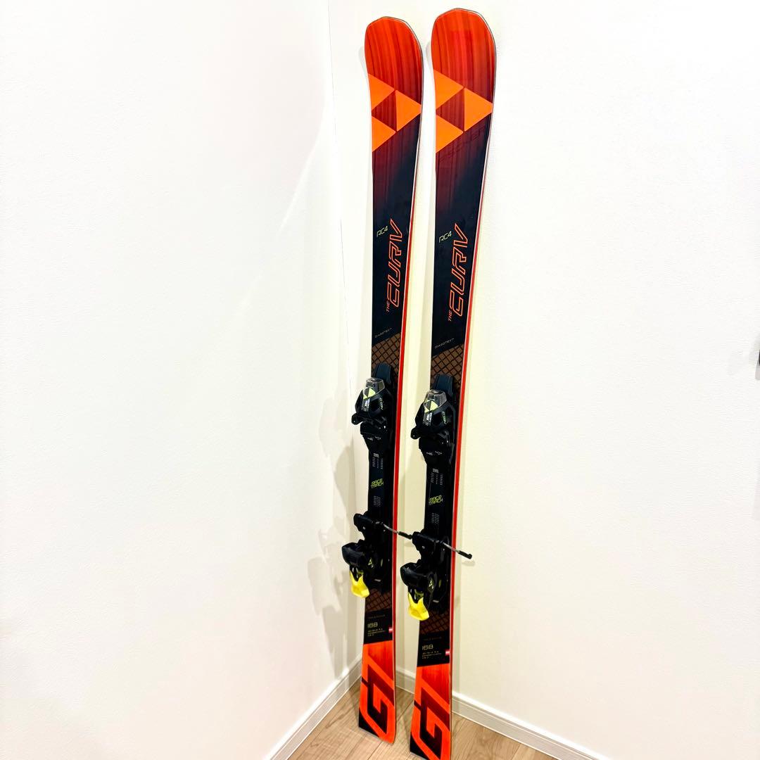 【美品】　FISCHER RC4 THE CURV 168cm スキー板