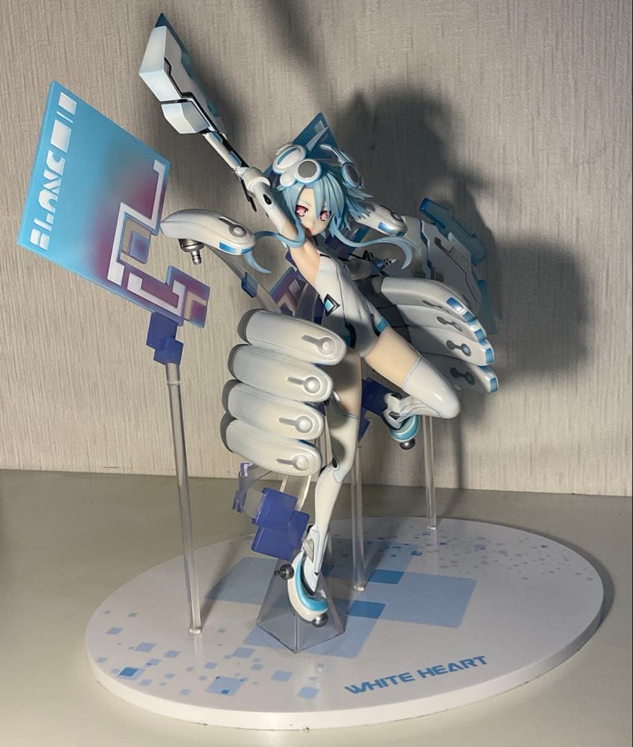 【開封品】超次元ゲイム　ネプテューヌ　ホワイトハート　1/7完成品フィギュア