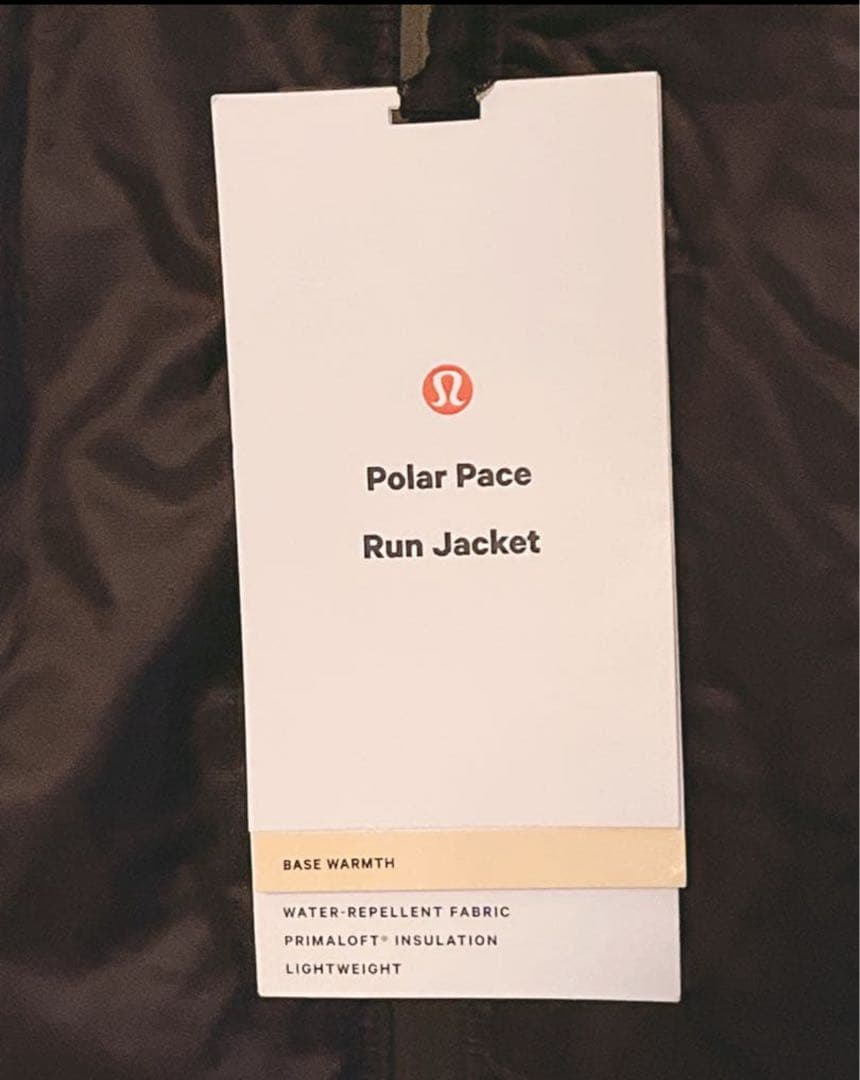 【最終値下げ】新品・未使用 ルルレモン ランニングジャケット