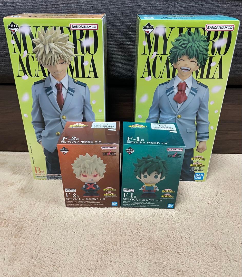僕のヒーローアカデミア　一番くじ　紡がれる想い　フィギュア　セット売り