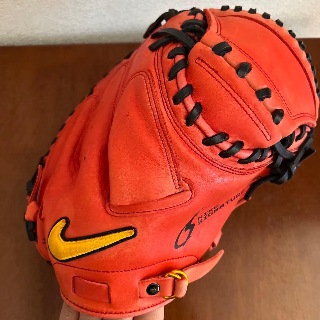 ナイキ 城島モデル キャッチャーミット 軟式 グラブ グローブ 大人用