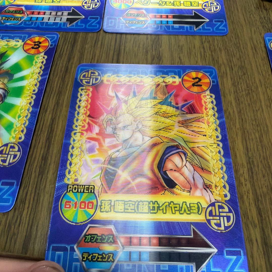 ドラゴンボール　チェンジングブロマイド　当時物
