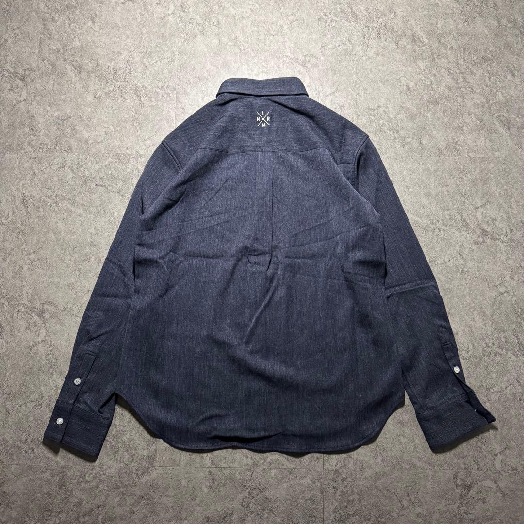 【未使用】Irishman アイリッシュマン　ワークシャツ　ストレッチデニム　M