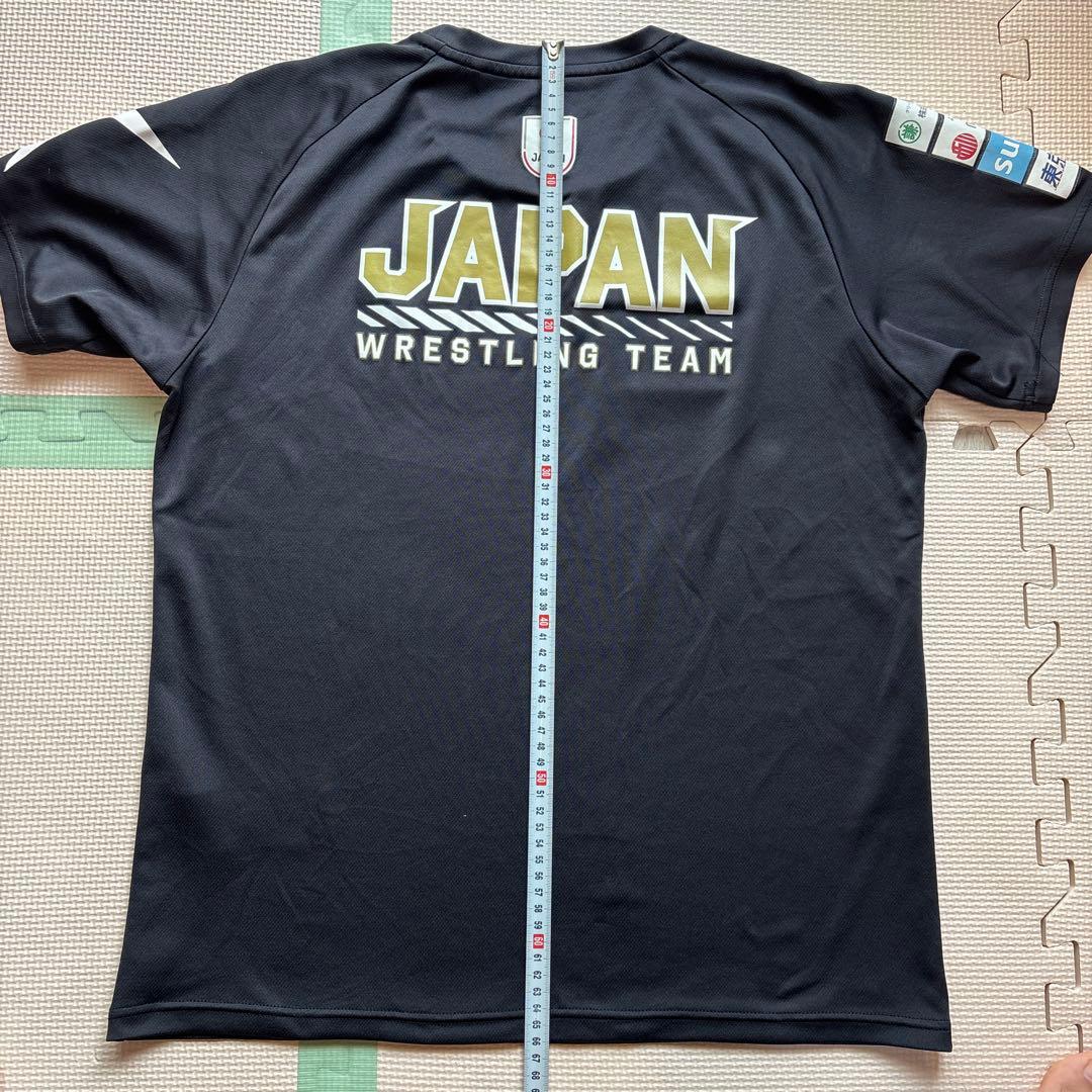 【レア】　レスリング　日本代表　支給品　シャツ　L