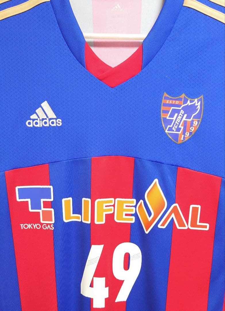 【タグ付き】FC東京 2013 1stレプリカユニフォーム 49 ルーカス