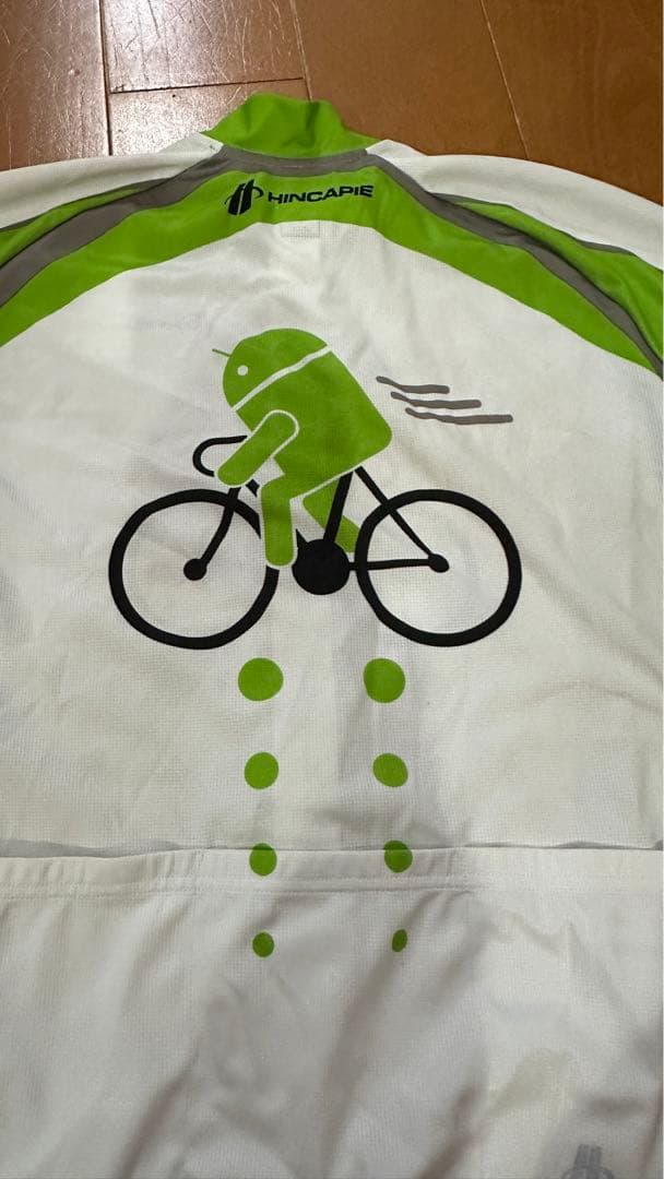 グーグル　Google サイクルジャージ　Lサイズ　着用1回美品