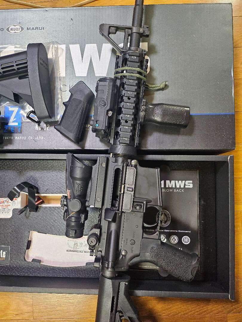 期間限定値下→7万　東京マルイ m4a1 MWS ガスブローバックライフル