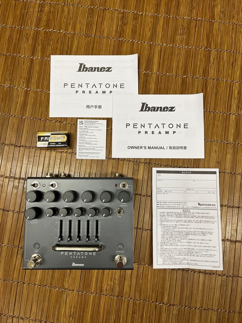 Ibanez PENTATONE プリアンプ