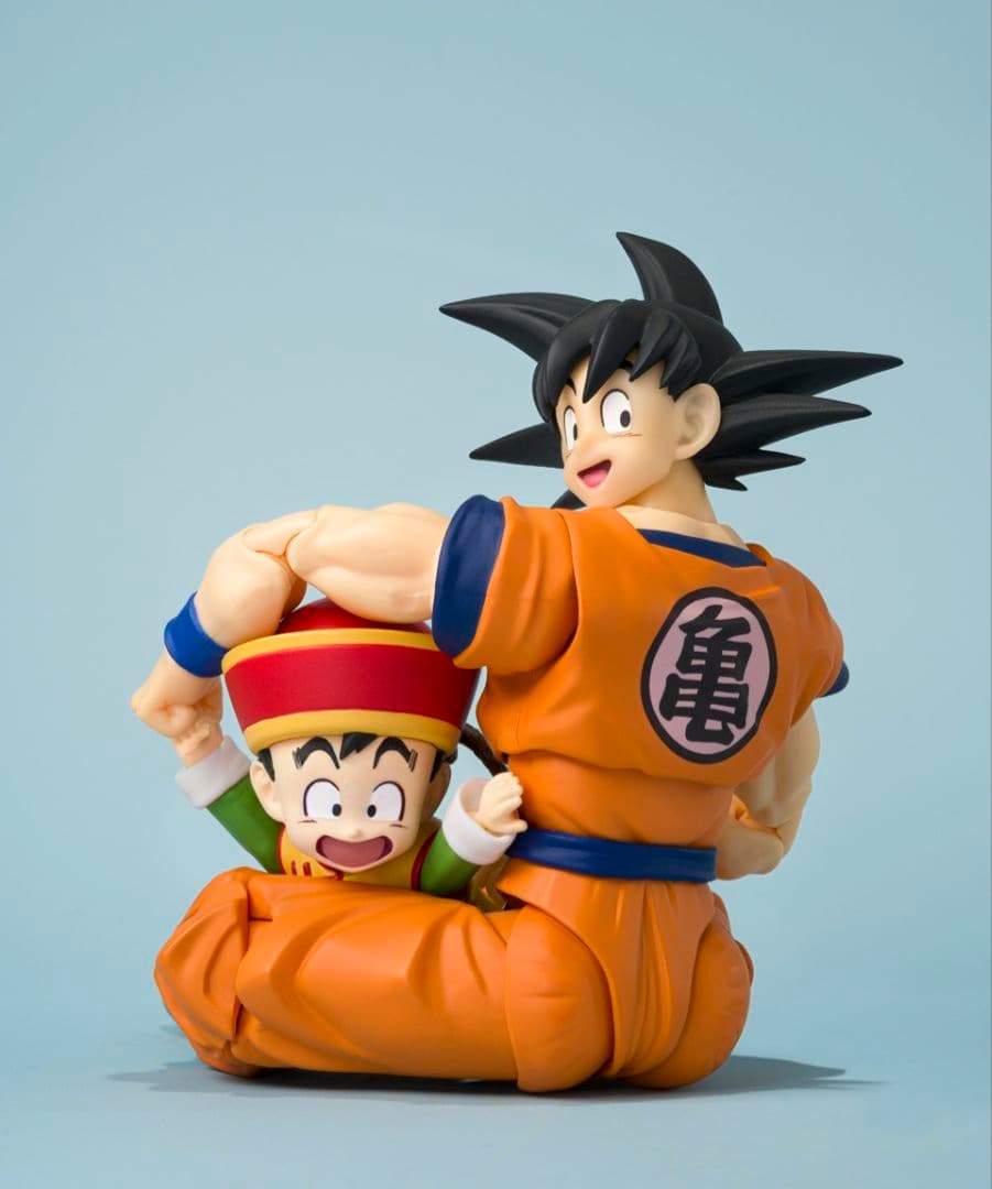 新品未開封　S.H.Figuarts 孫悟空＆孫悟飯-幼年期-＆筋斗雲