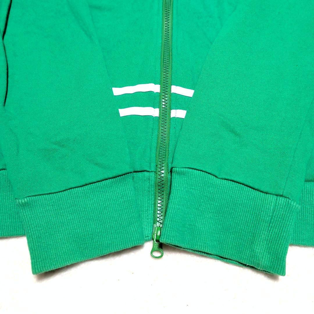 PEARLY GATES グリーン ダブルフルジップ トラックジャケット 3L