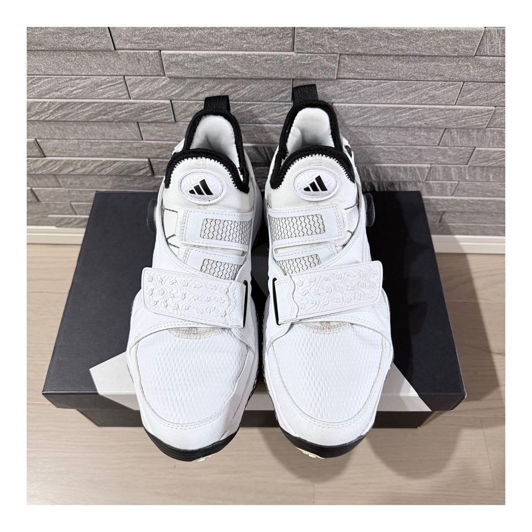 【美品】adidas アディダス コードカオス25ミッドカット ゴルフシューズ
