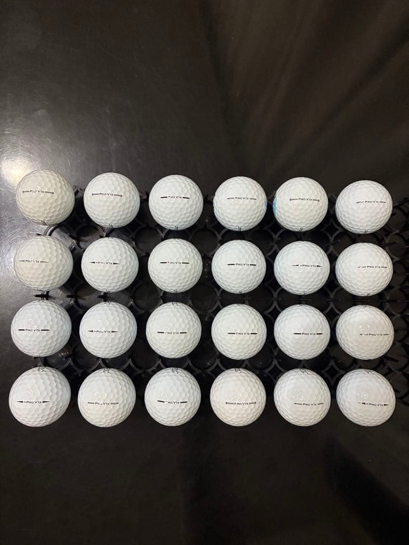 ①新品に近い　送料込み　タイトリスト　PRO V1x　ロストボール 24球セット
