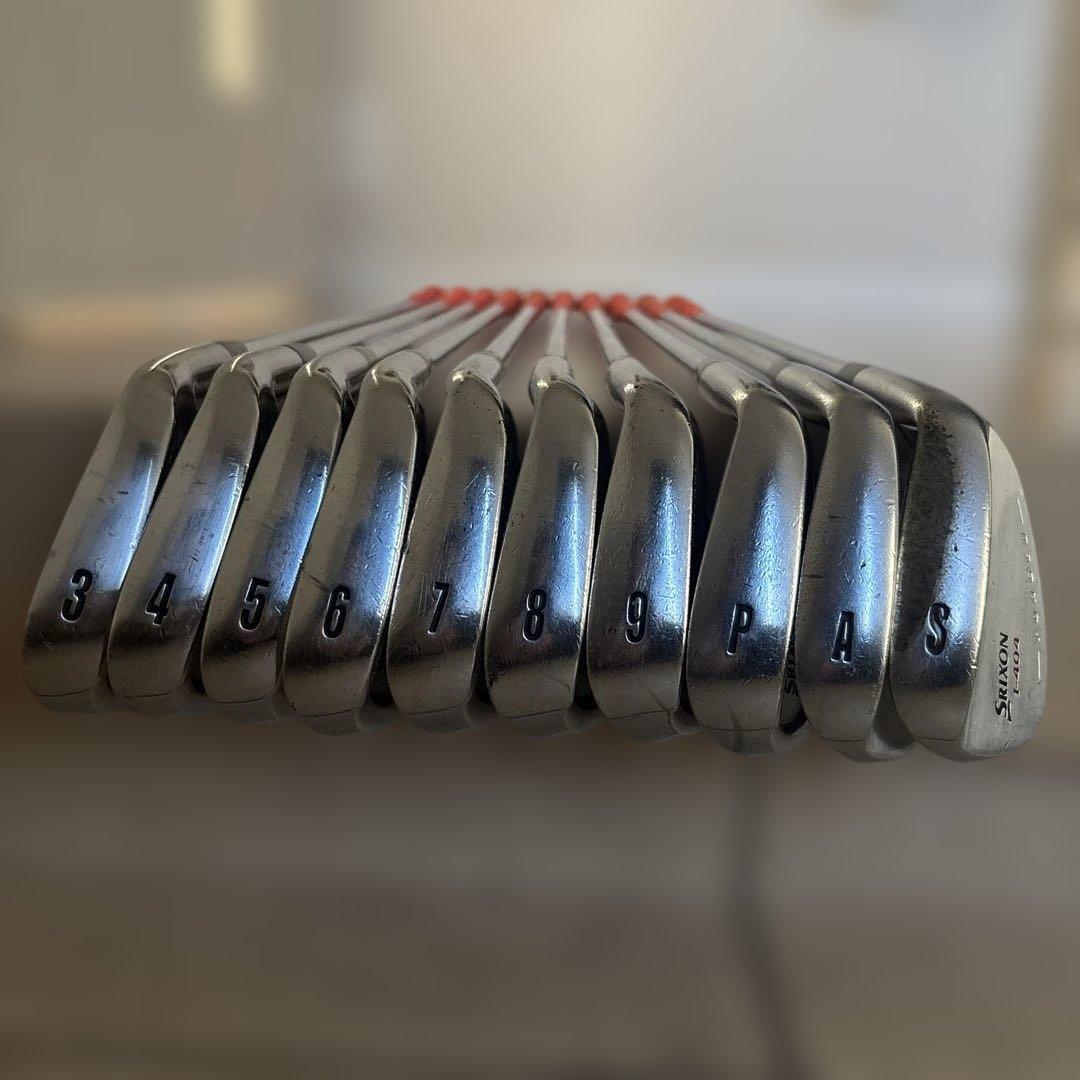 最終値下【名器】SRIXON スリクソン I-404アイアン10本セットS200