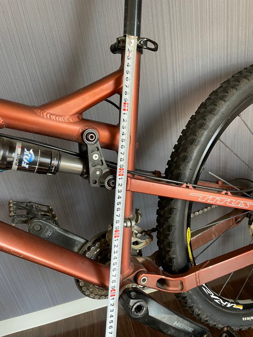 名品TITUSタイタス　ダウンヒルバイク　ROCKSHOX CHROMAG