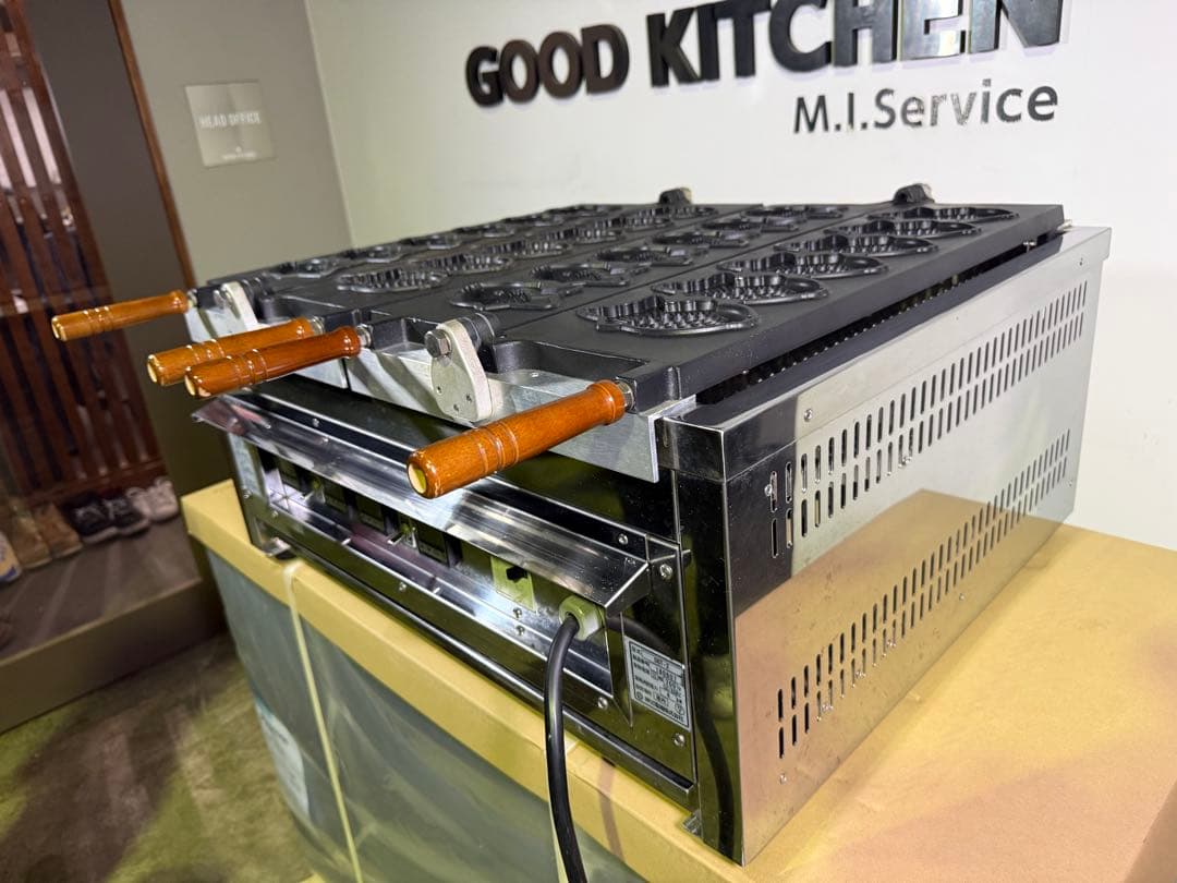 押切電気 電気式たい焼き器 OGT-2 3相200v