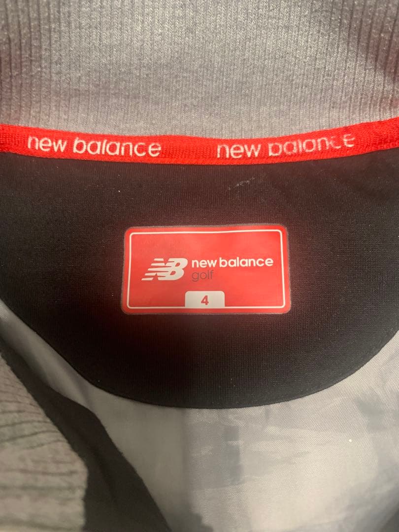 New Balance メンズジャケット グレー/ブラック