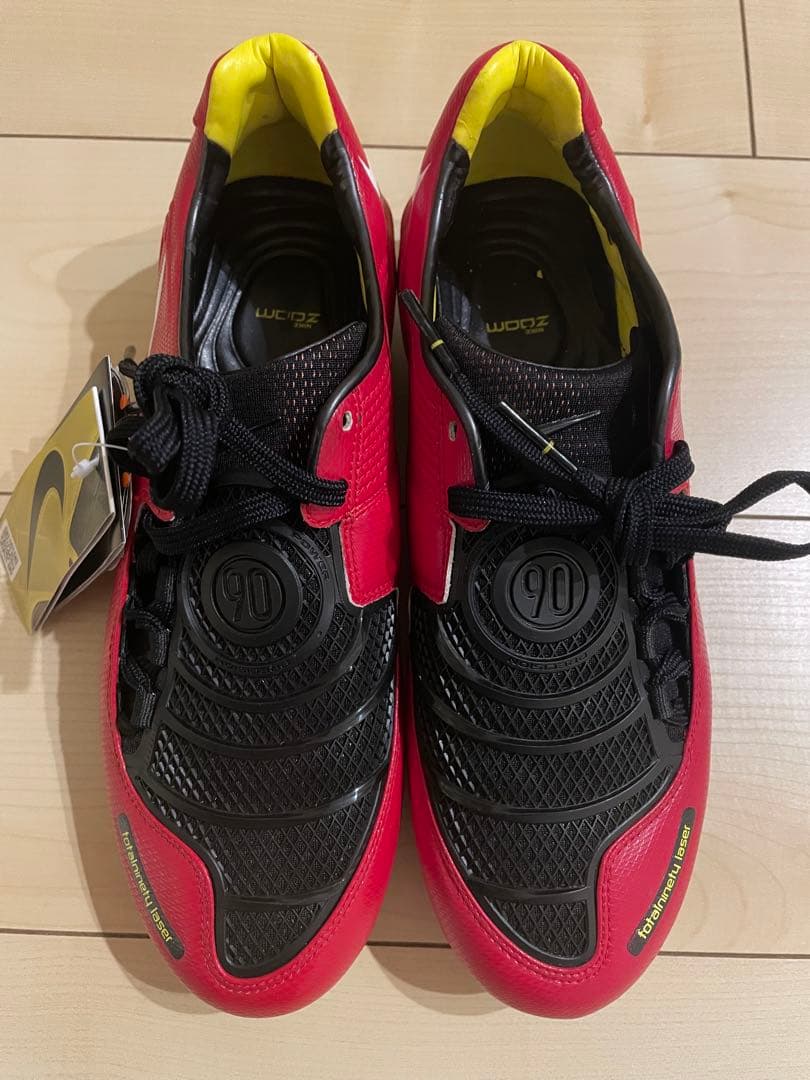 NIKEナイキサッカースパイクトータル90レーザー07 08赤レッドtotal