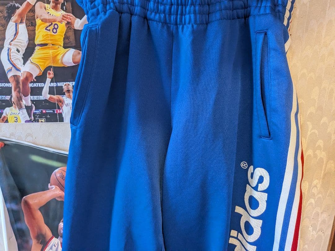 80's~ adidas デサント製 トレーニングパンツ