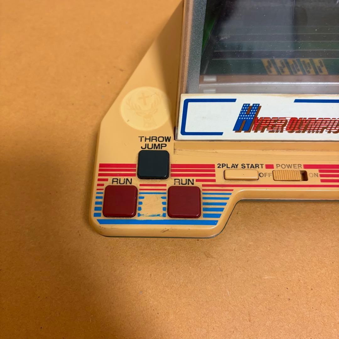 【動作確認済】希少 バンダイ LSIゲーム ハイパーオリンピック チャレンジ5