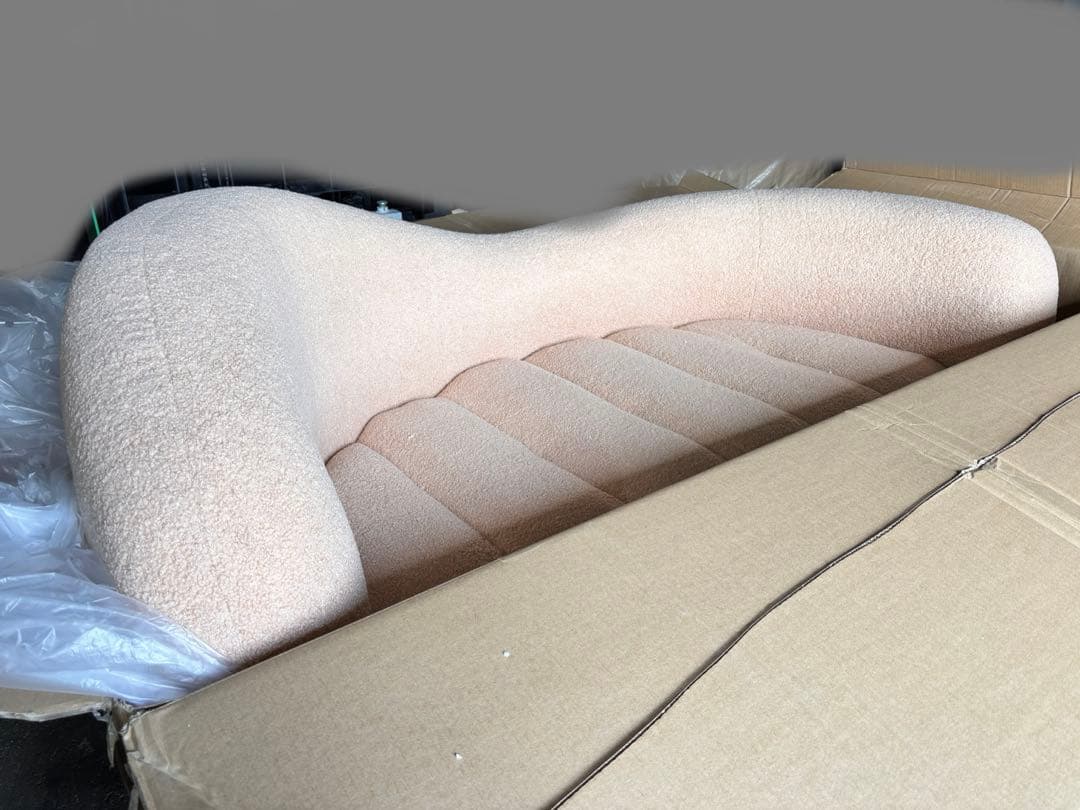 最終値下げ！ソファ　二人掛けソファ　ソファー　170cm 2人掛けソファ