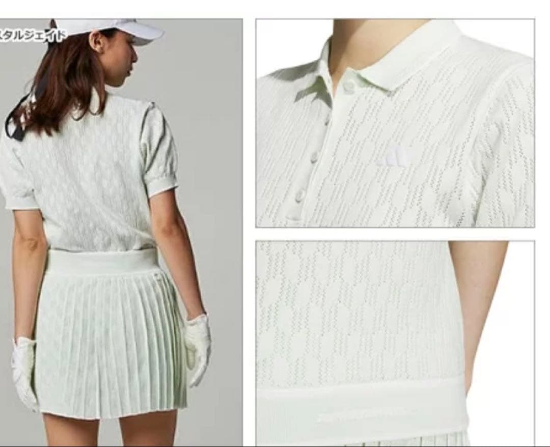 【大人気❣️セットアップ❣️】アディダスゴルフ　メッシュニット　完売品