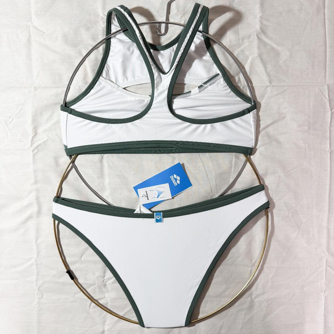 Arena 女性用 ビーチバレー ツーピースビキニ ブルマ White 海外S