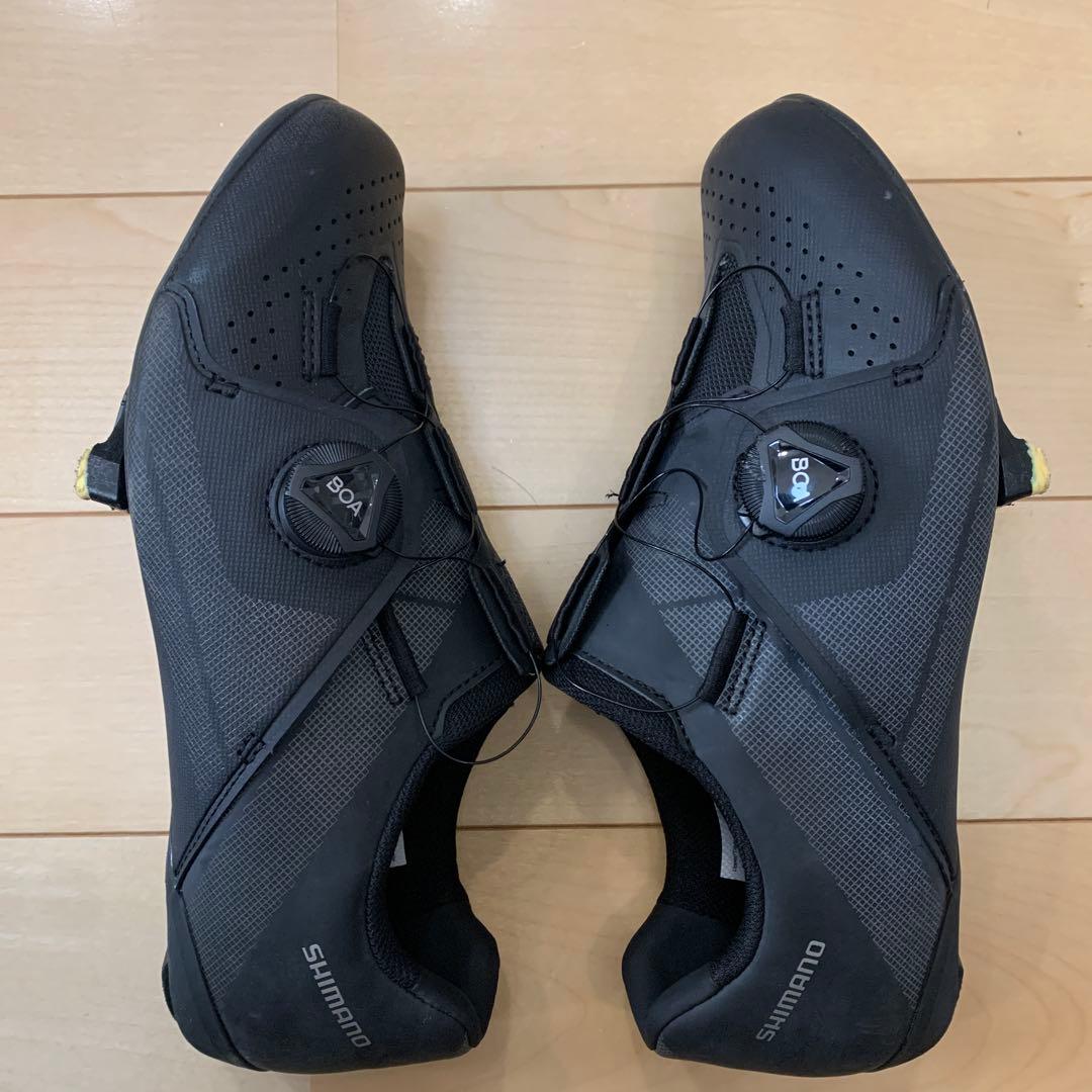 SHIMANO RC3 シューズ ブラック 41 SPD-SLクリート付き