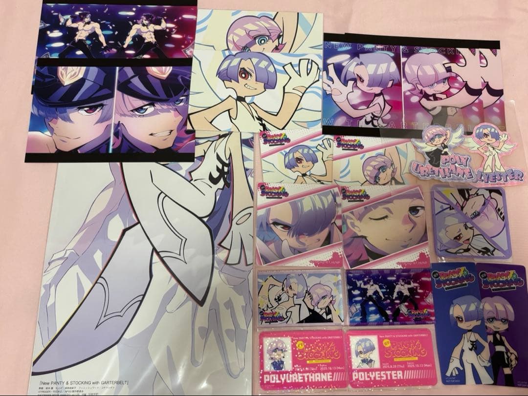 パンスト パンティ&ストッキングwithガーターベルト ポリポリ 46点
