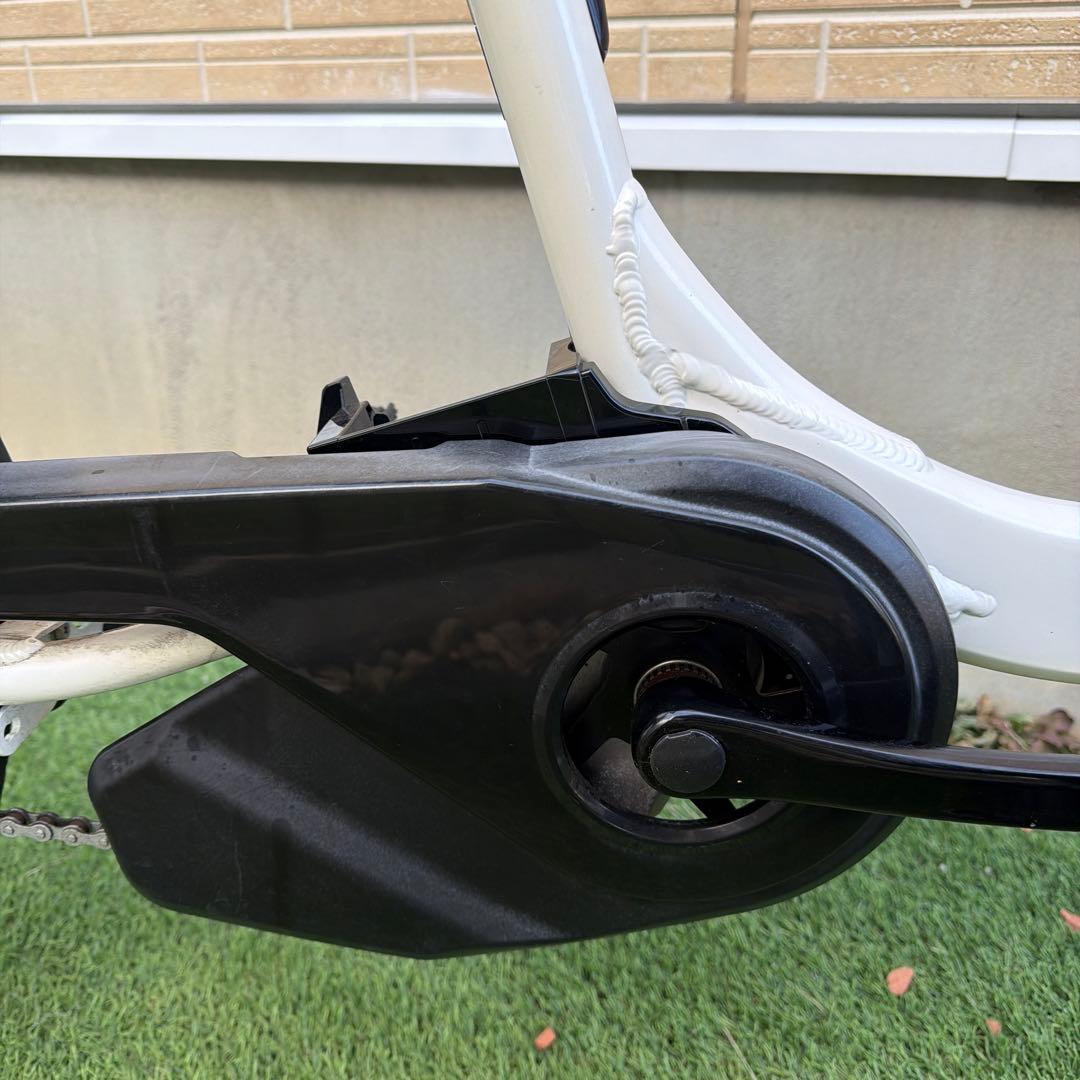 電動アシスト自転車 チャイルドシート付き ホワイト