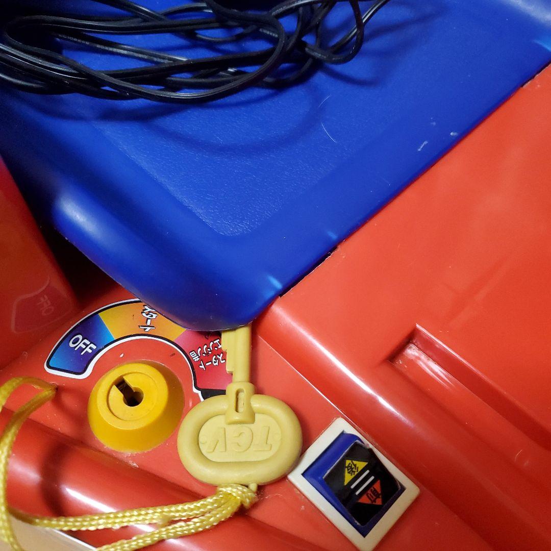 超レア Nintendoマリオカートダブルダッシュ電動ペダルカー2003赤青