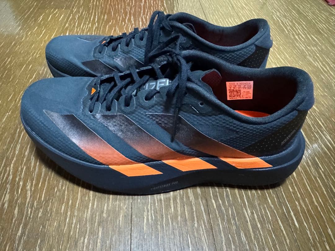 スパイク・シューズ adidas Adizero Evo SL Woven Black/Orange
