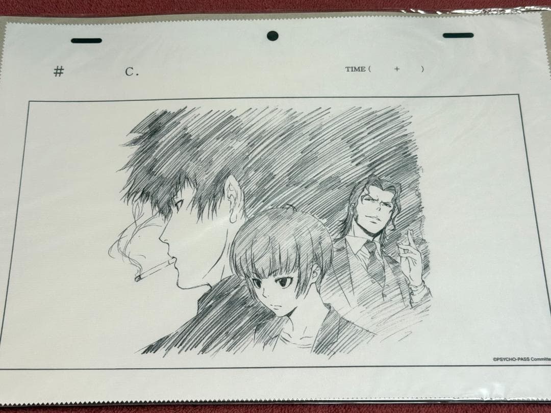 PSYCHO-PASS サイコパス A3 クリーナークロス 狡噛慎也 常守朱