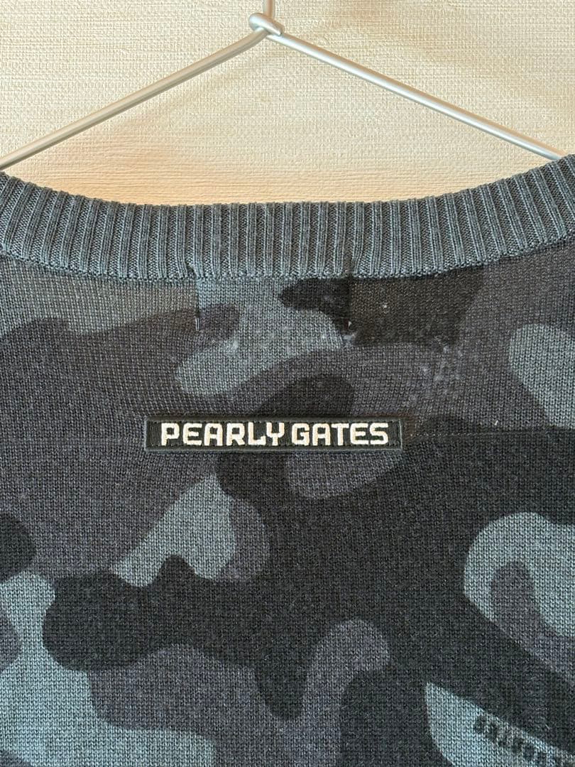 【美品】PEARLY GATES PG89 カモフラ セーター