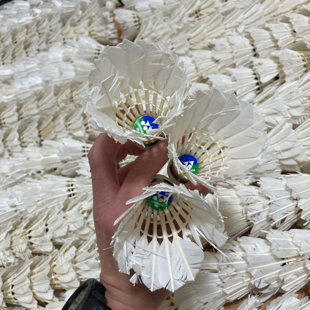 【中古　約300球】中古シャトル　メーカー混在