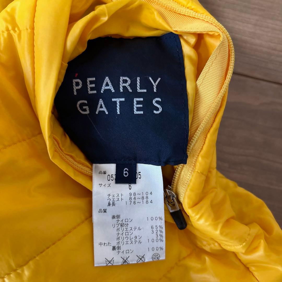 PEARLY GATES リバーシブルスニード　サイズ6 袖が取れ4ウェイ
