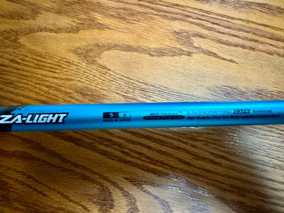 YONEX EZONE GT MAX 9.5度　カイザライト3X