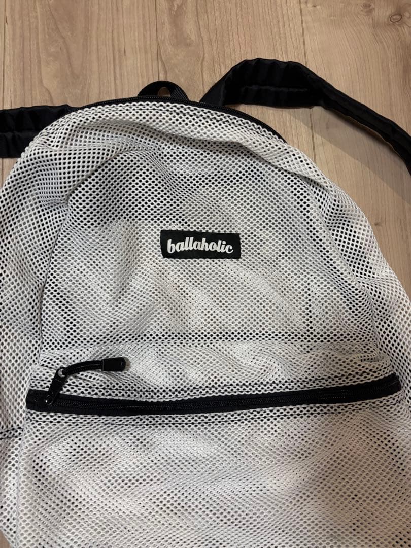 宮崎！ボーラホリック ballaholic メッシュバック　ホワイト
